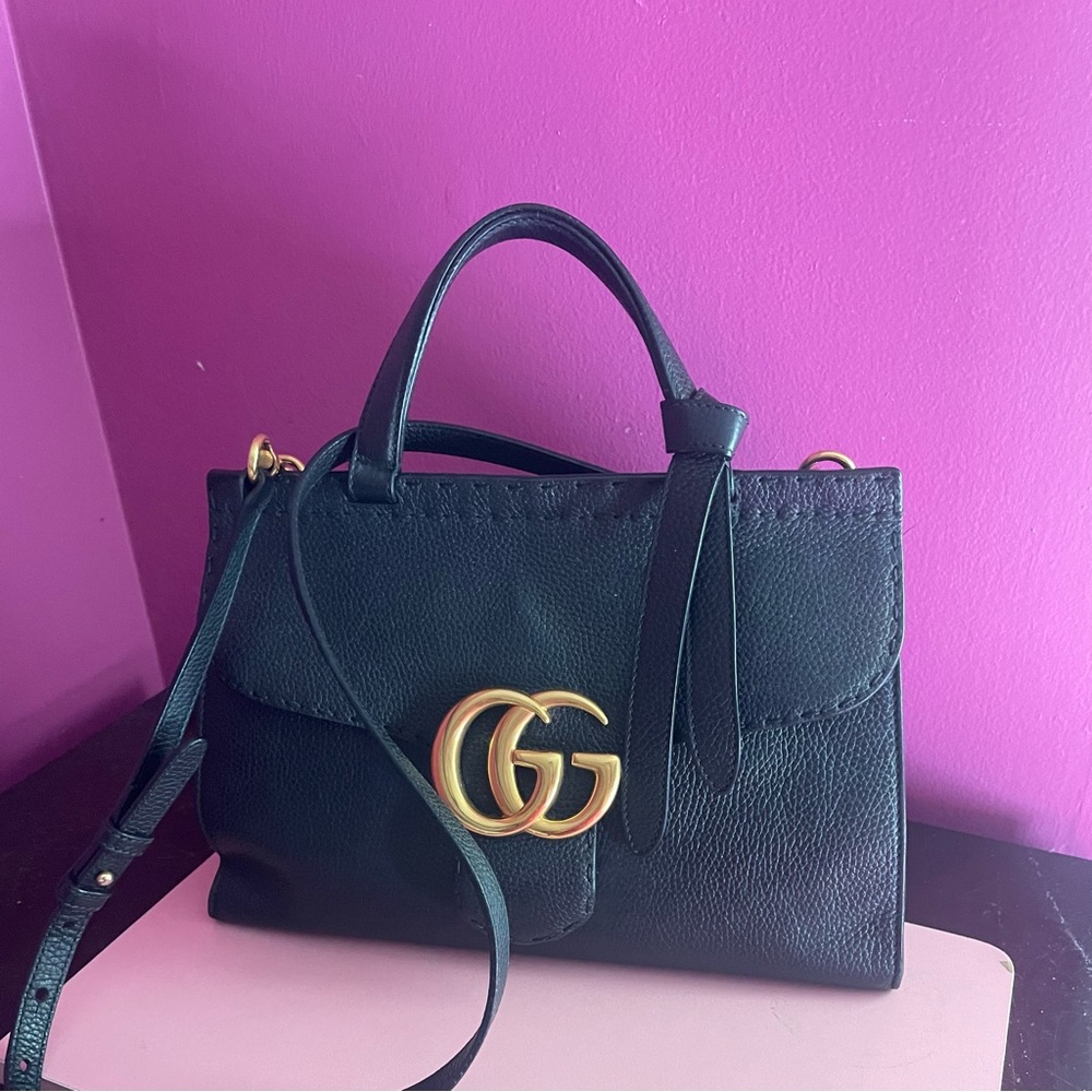 GUCCI Marmont - Black Leather